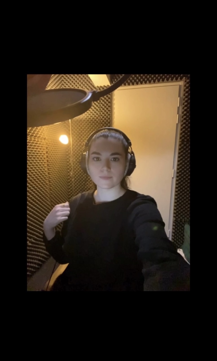 Tiffany en studio